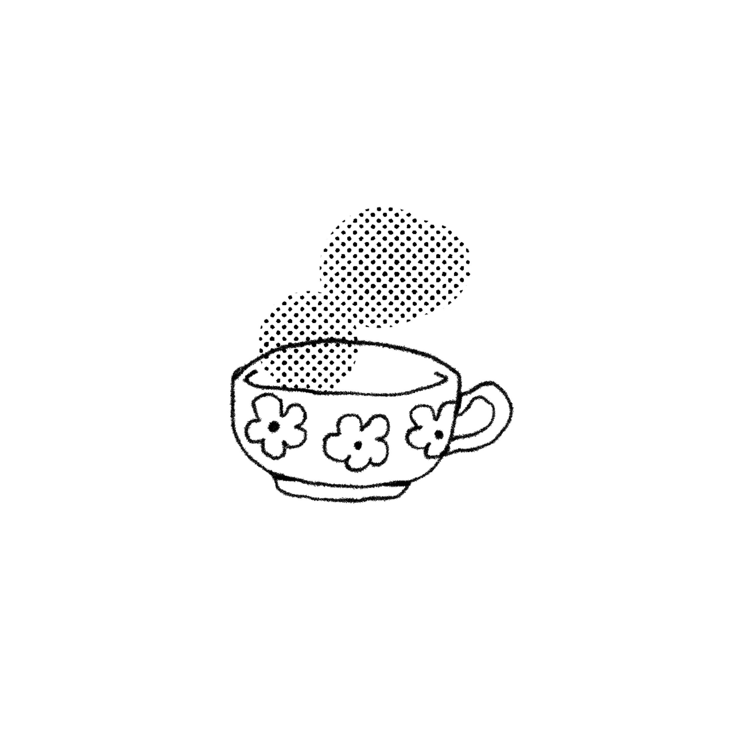 steamy teacup