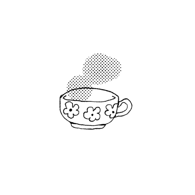 steamy teacup