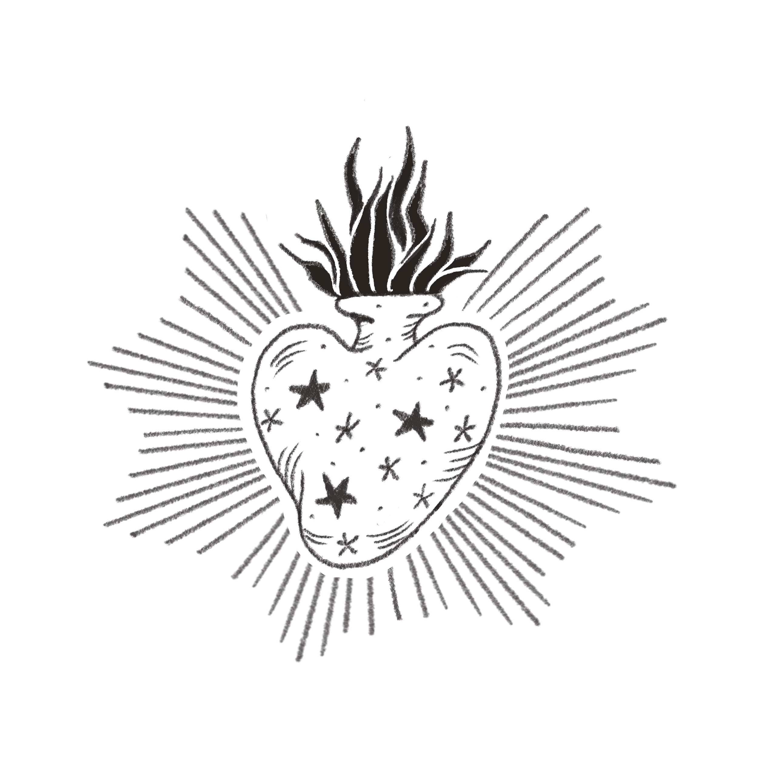 sacred heart star