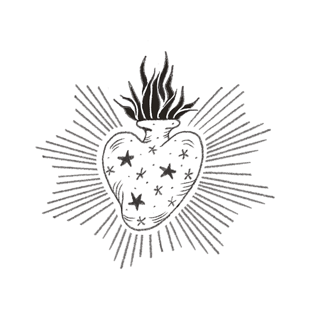 sacred heart star