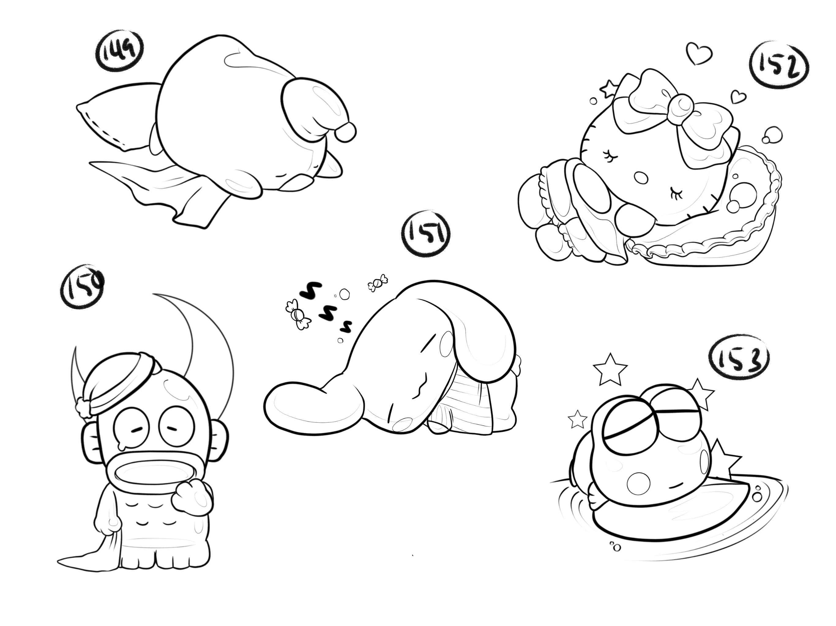 Sleepy Sanrio