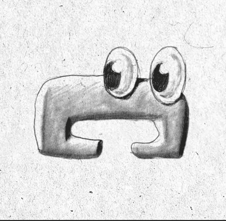 Hand-drawn widget guy