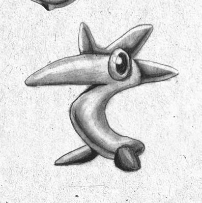 Hand-drawn Bird of Paradise