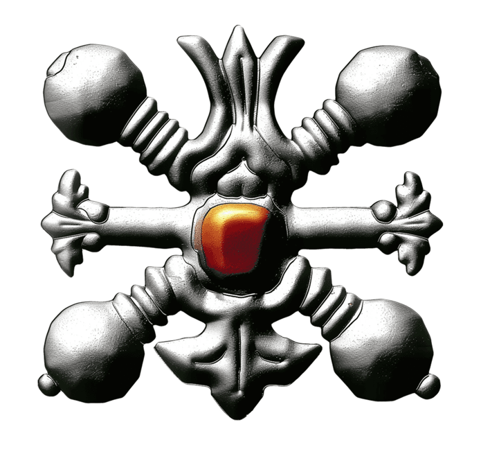 Insectoid Floral Badge