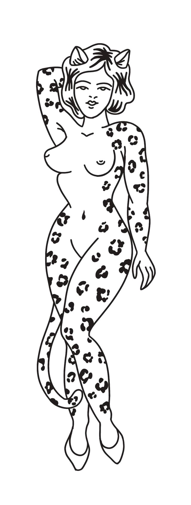 Leopard Pinup